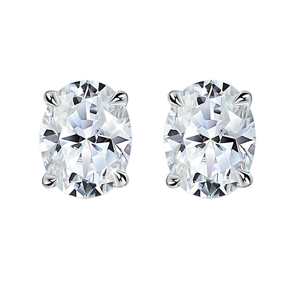 Aretes ovalados