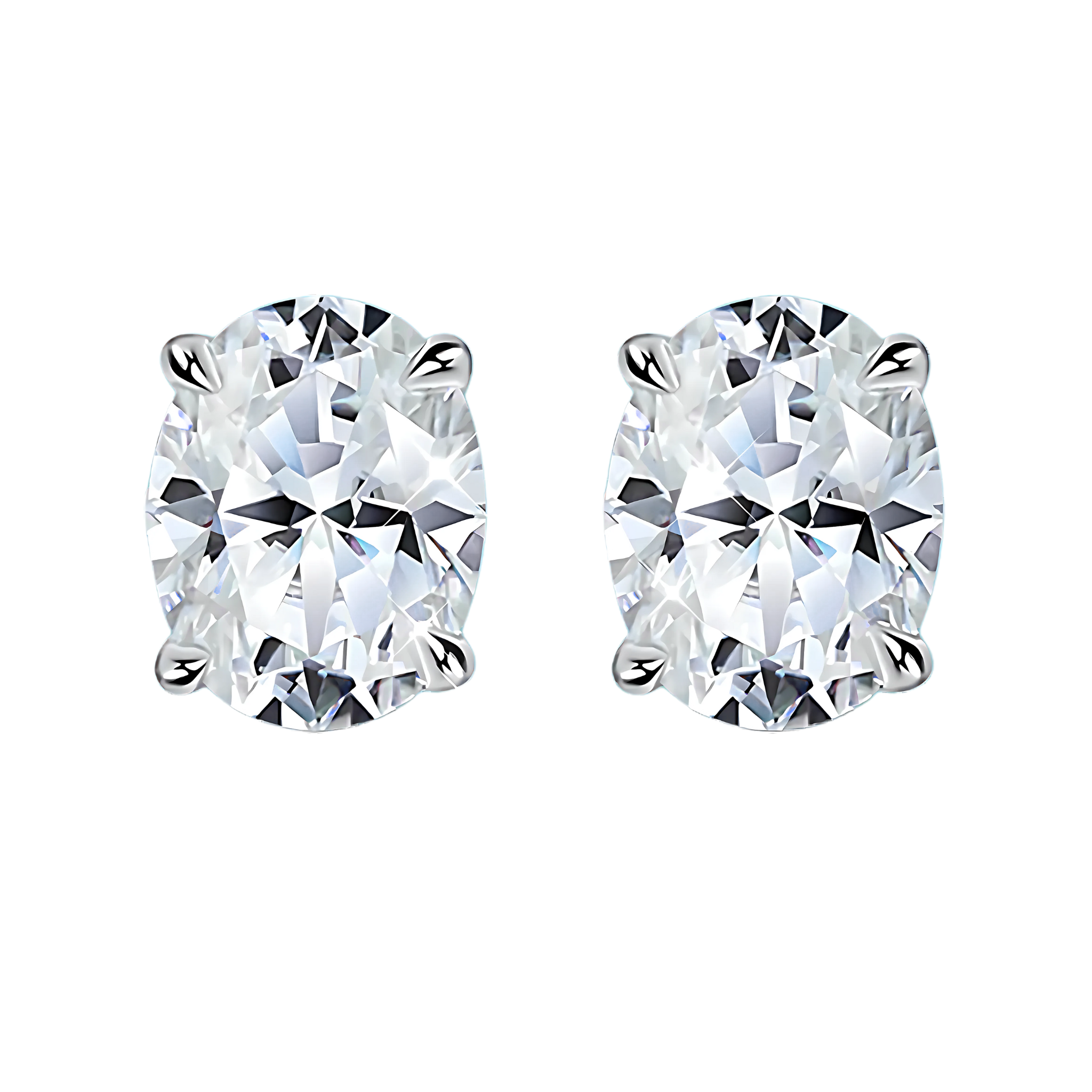 Aretes ovalados