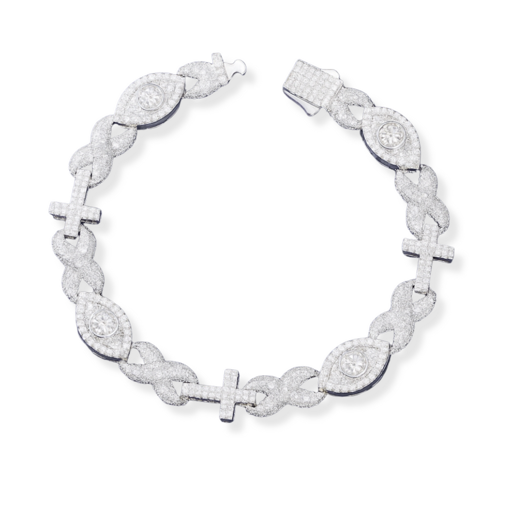 Pulsera eyes white
