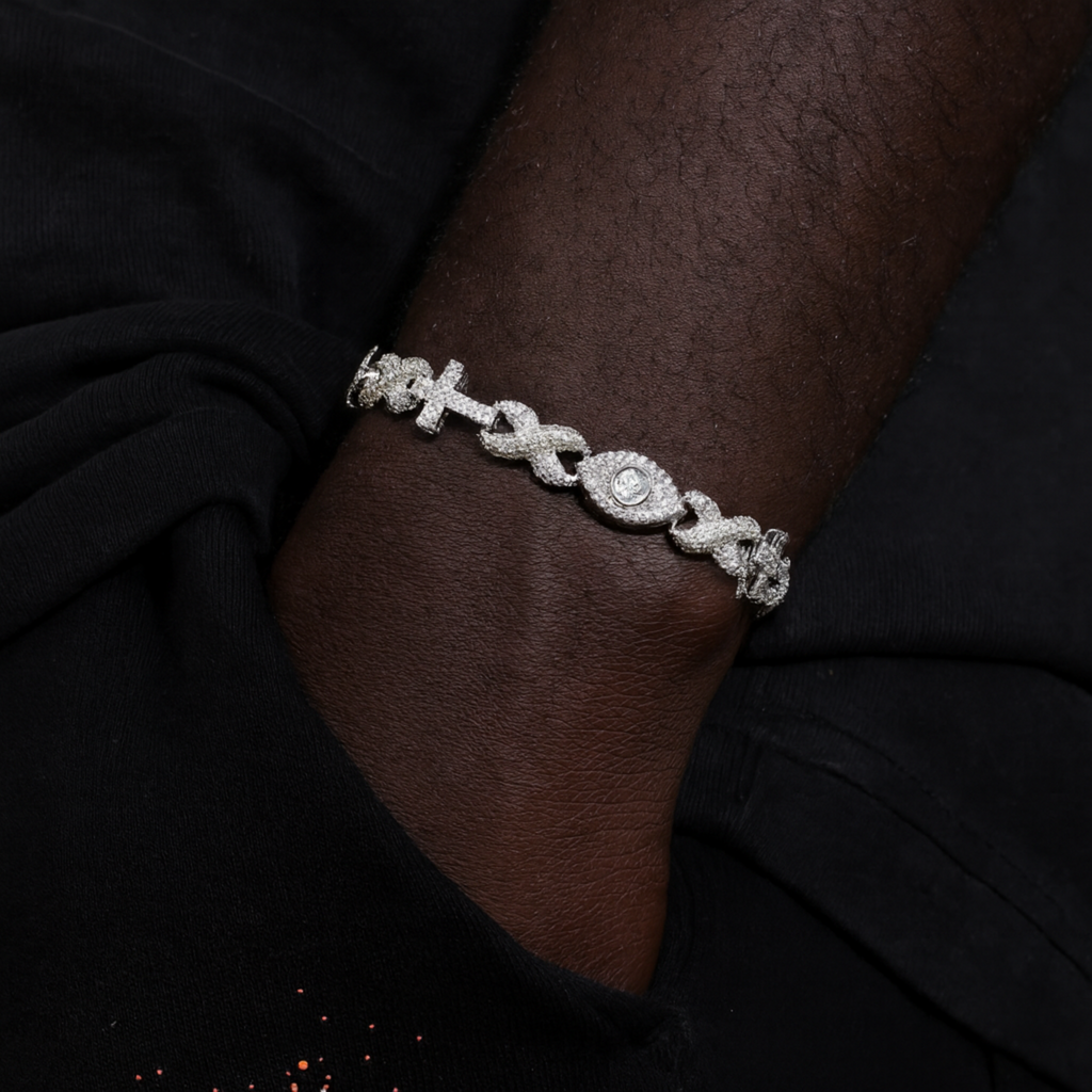 Pulsera eyes white