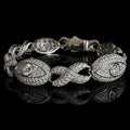 Pulsera eyes x infinity White