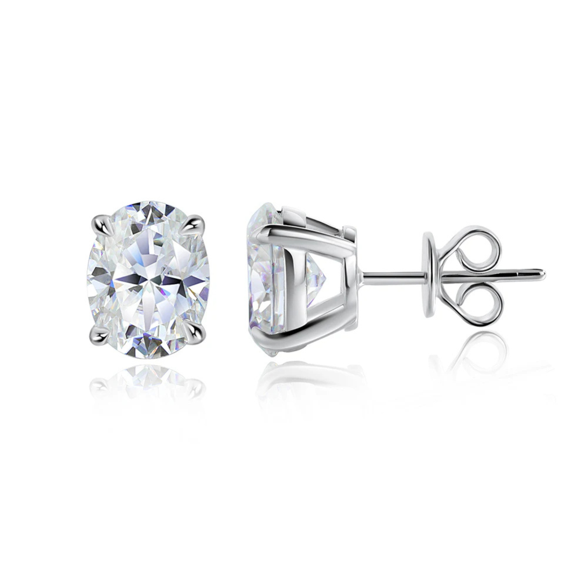 Aretes ovalados
