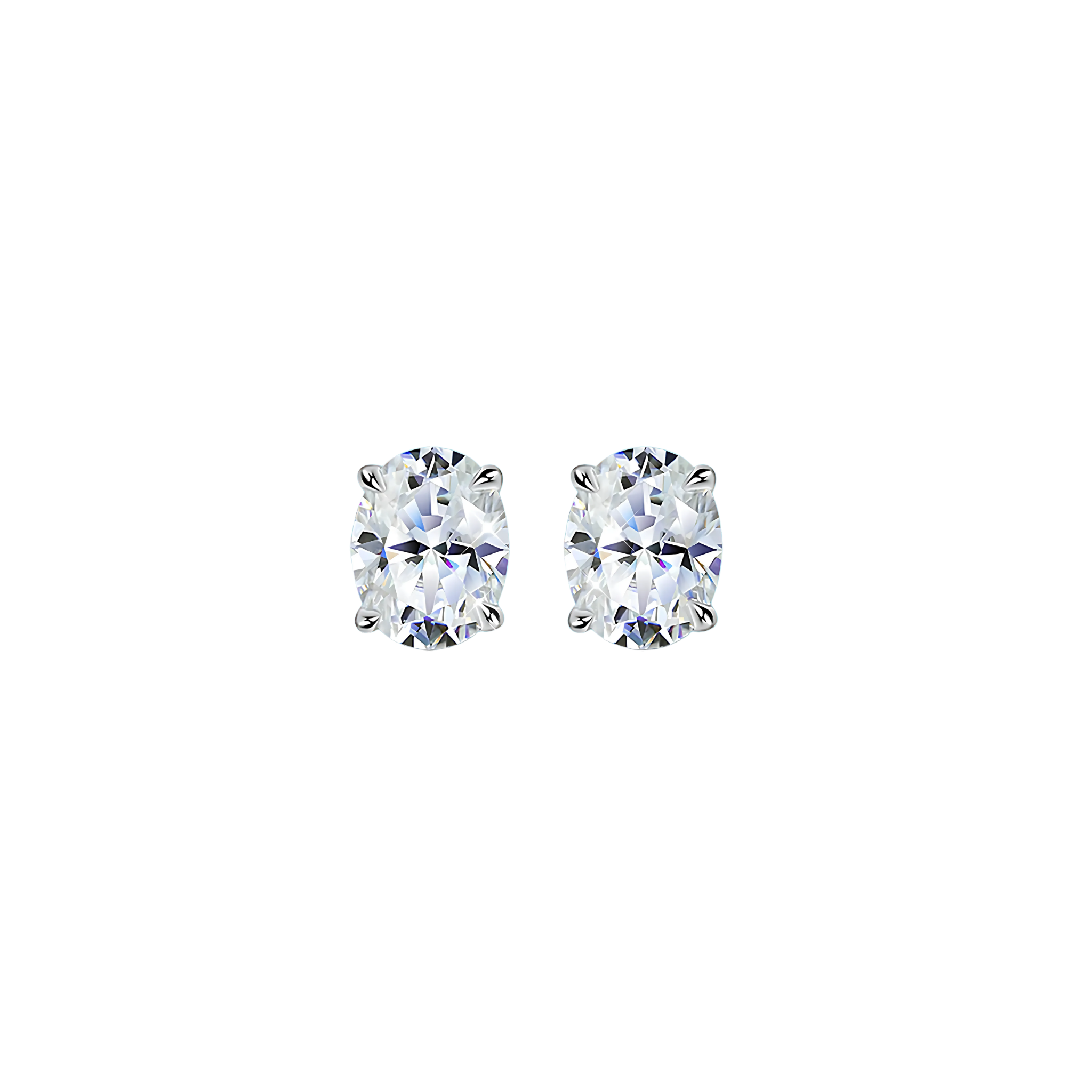 Aretes ovalados