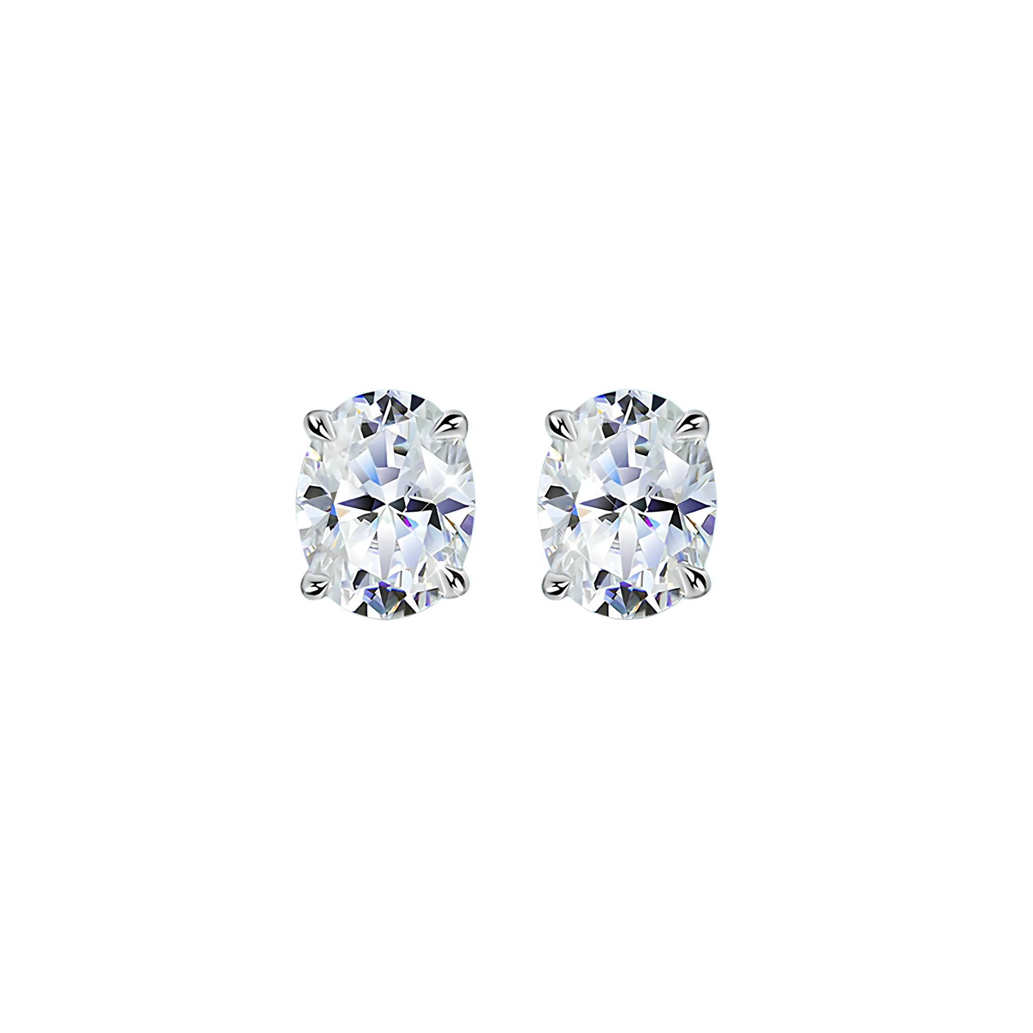 Aretes ovalados