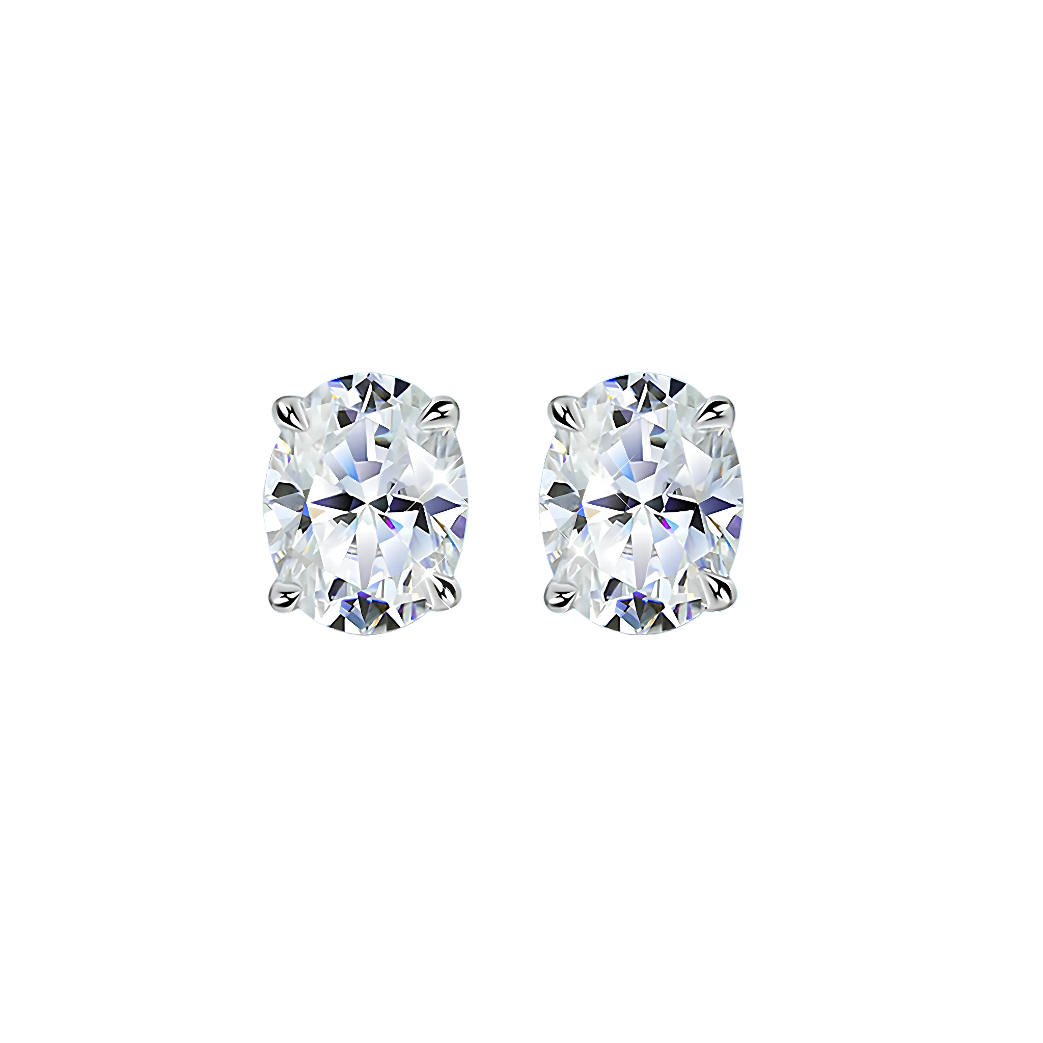Aretes ovalados