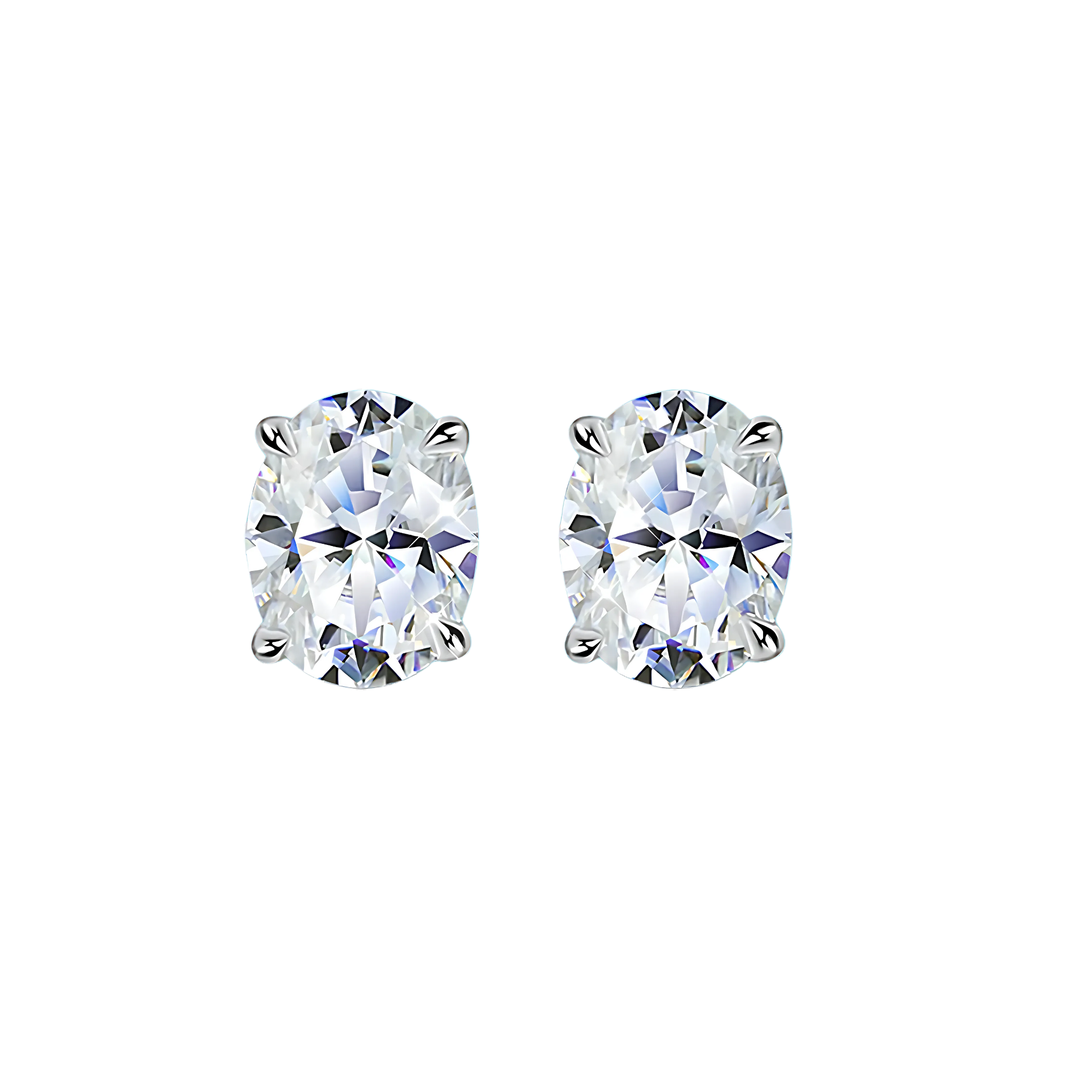 Aretes ovalados