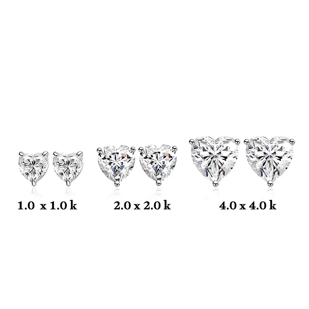 Aretes corazón