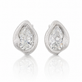 Oval earrings