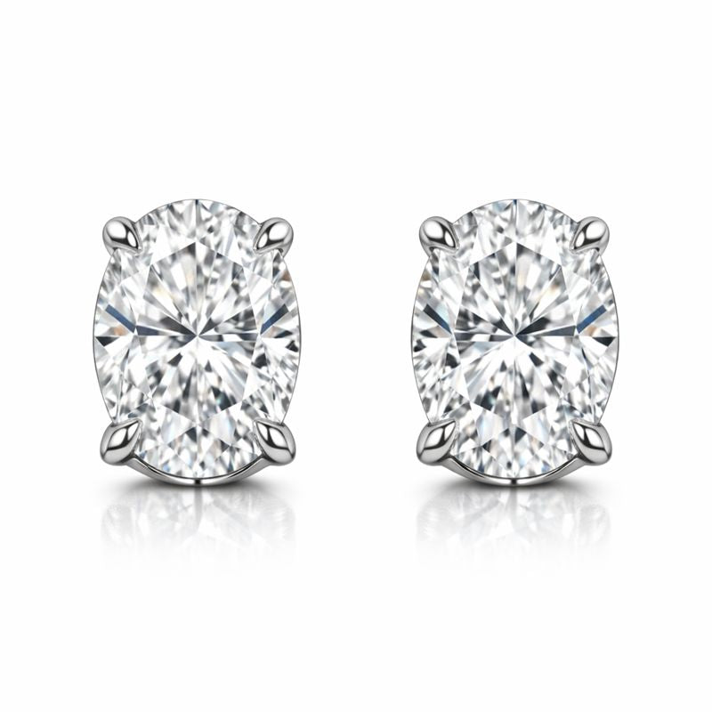 Aretes ovalados