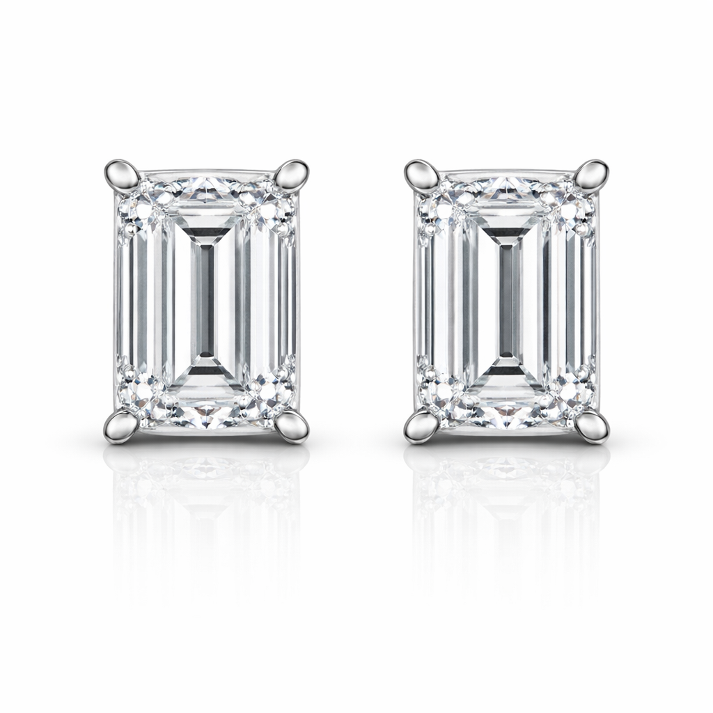 Aretes esmeralda