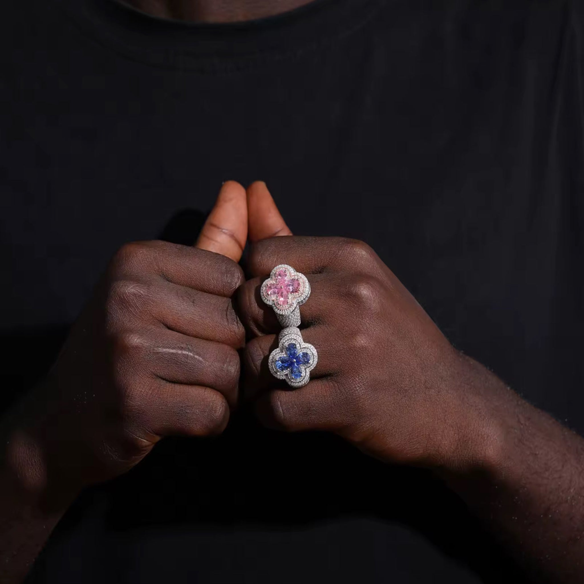 Anillo opulent Rosado