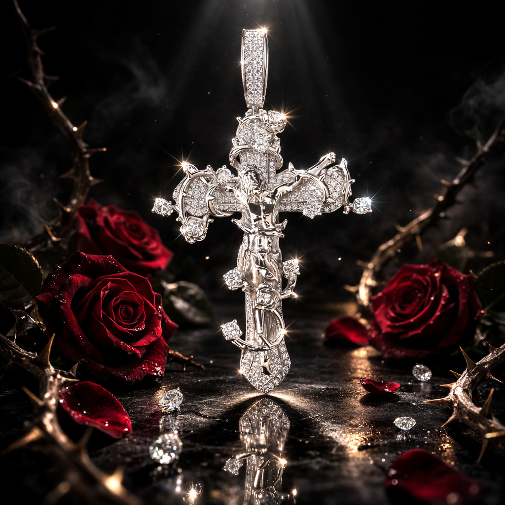 Jesus thorn of roses